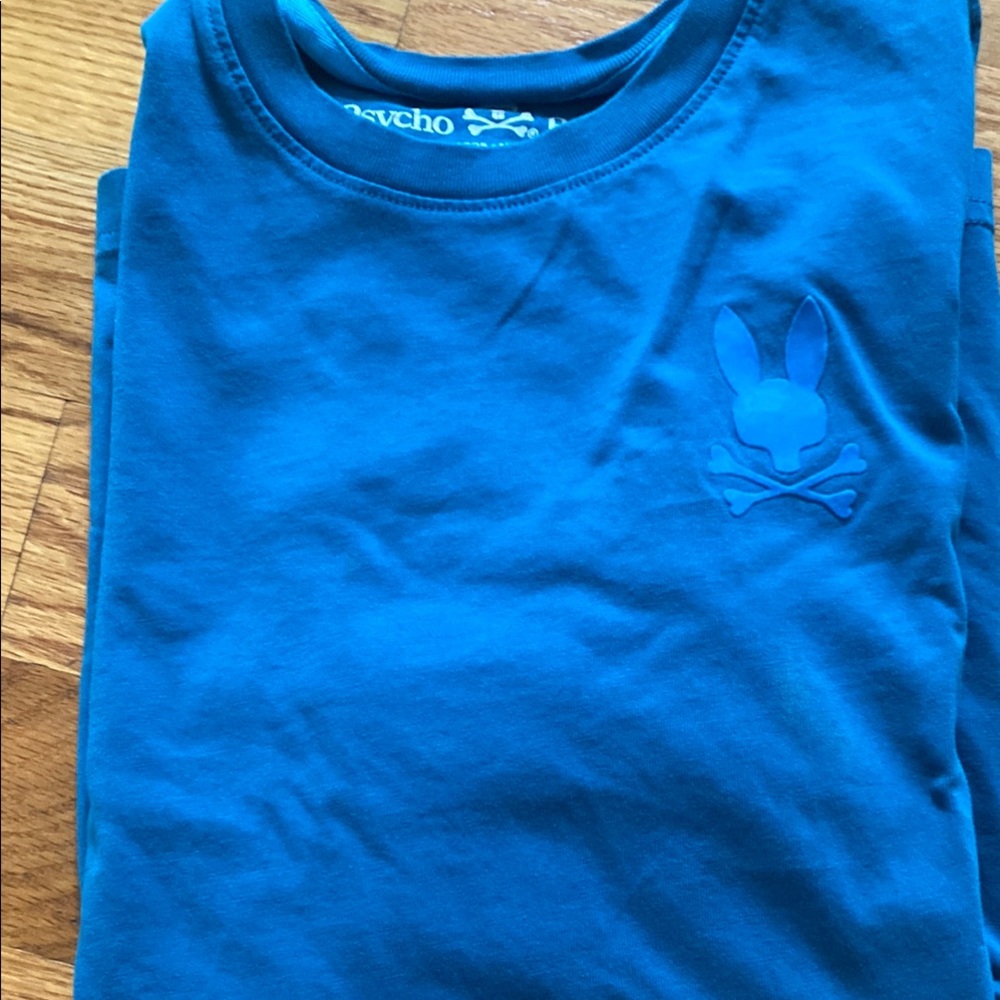 Psychobunny long sleeve logo tee